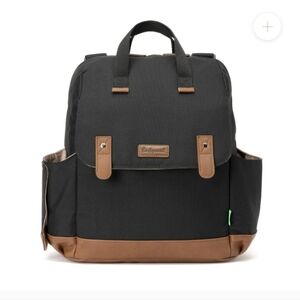 Babymel Black Diaper Bag Baby Backpack